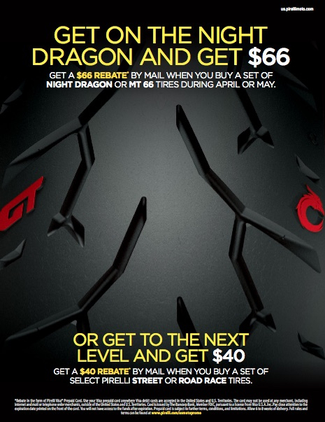 Pirelli Introduces The 66 Promotion On Select Motorcycle Tires Pirelli Introduces The 66 Promotion On Select Motorcycle Tires