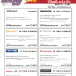 Spring Tire Rebates Palladino BMW