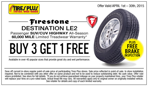 Tire Plus Coupons 2014