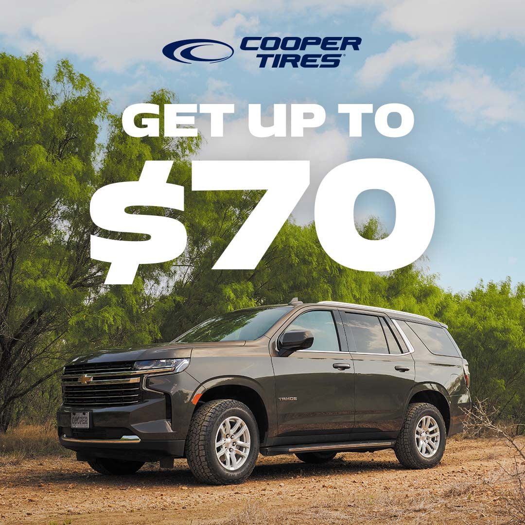 Cooper Tires Fall Rebates Up To 70 Off October 1st December 12th