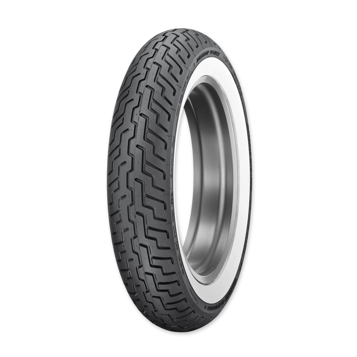 Dunlop D402 MT90B16 Wide Whitewall Front Tire 45006380 JPCycles Dunlop D402 MT90B16 Wide Whitewall Front Tire 45006380 JPCycles