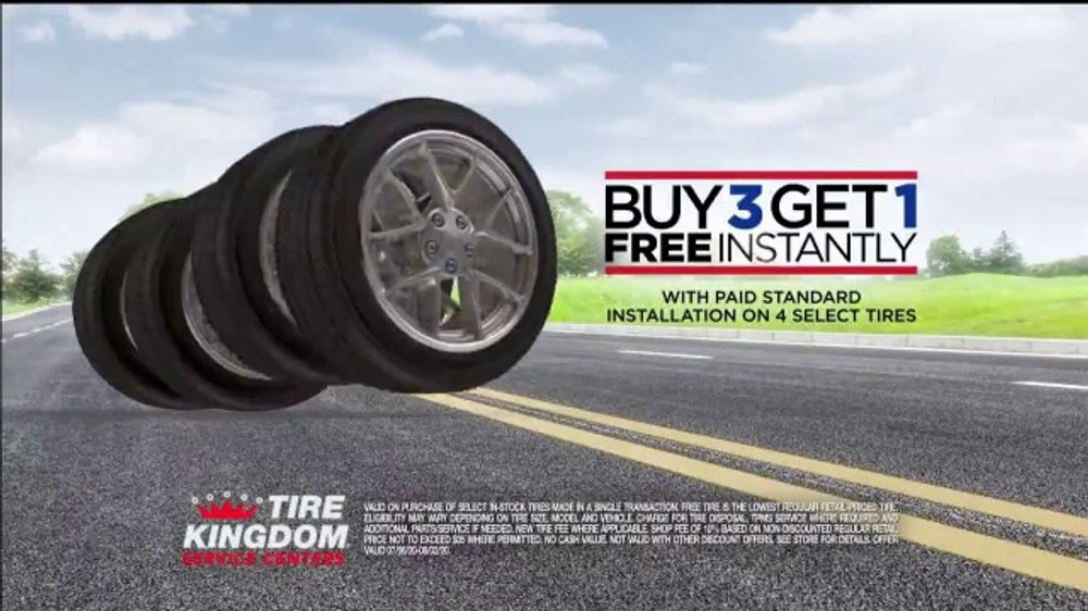 Tire Kingdom TV Commercial Summer Is Here Buy Three Tires Get One Tire Kingdom TV Commercial Summer Is Here Buy Three Tires Get One