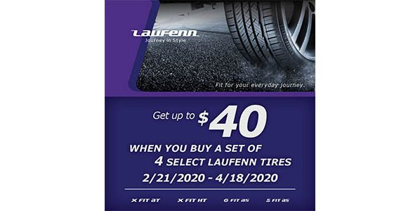 Laufenn Launches Tire Rebate Program Laufenn Launches Tire Rebate Program
