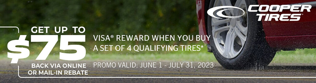 Cooper Tires Rebate Summer 2023 Giga tires