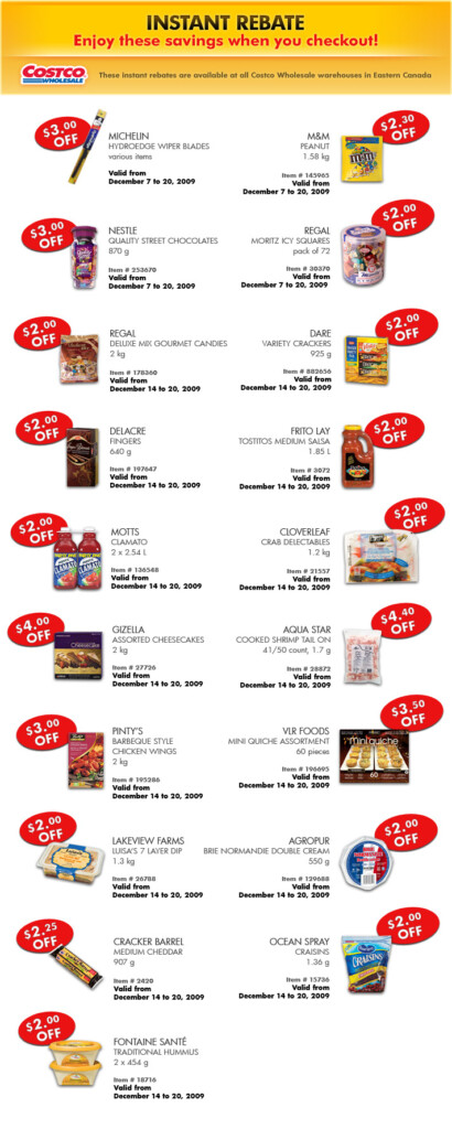 Costco Rebate Canada CostcoRebate