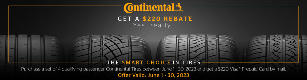 Continental Tire June 2023 Rebate Tires easy