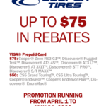 Cooper Tires Spring 2023 Rebate Automotive Edge