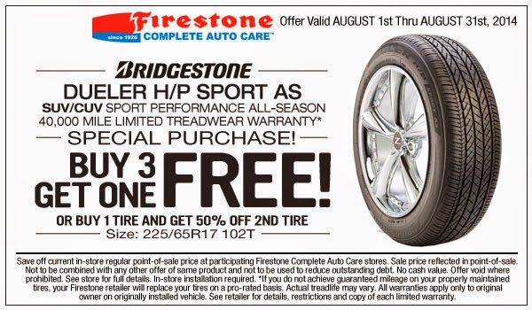 Firestone Tires Coupons Rebates And Deals For April 2018 Firestone Tires Coupons Rebates And Deals For April 2018